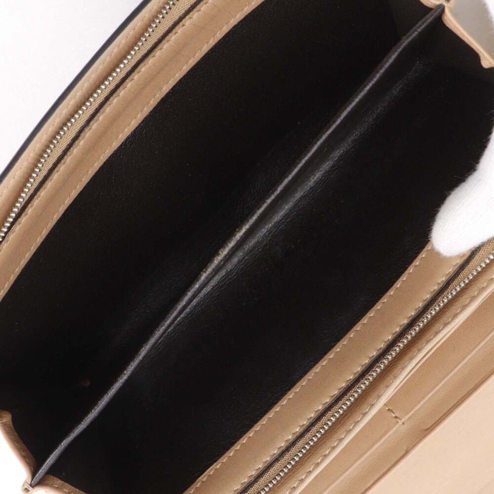 Gucci Bamboo Long Wallet 369661 Python Brown Snap… - image 6